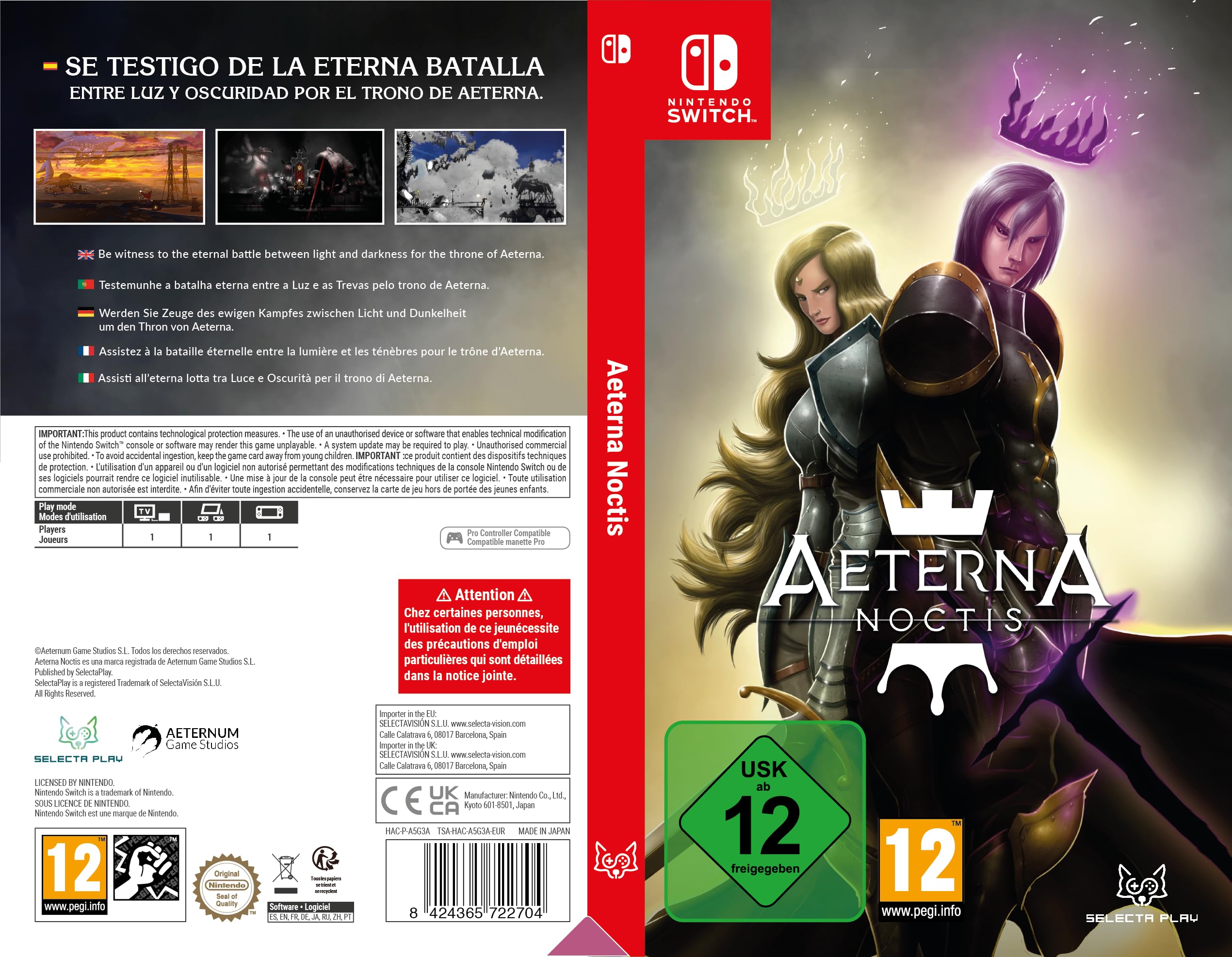 AEterna Noctis (Nintendo Switch) : Amazon.co.uk: PC & Video Games